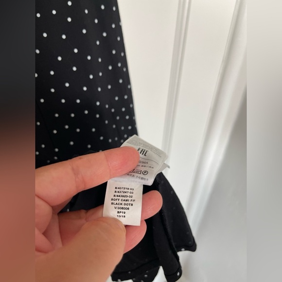 Gap fit and flare cami mini dress polka dot medium - Picture 7 of 9